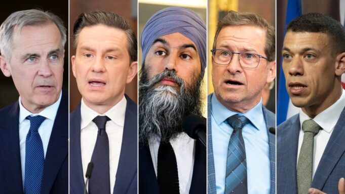 Las encuestas se abren en todo Canadá, cuando los líderes, los canadienses arrojan votos en las elecciones históricas
