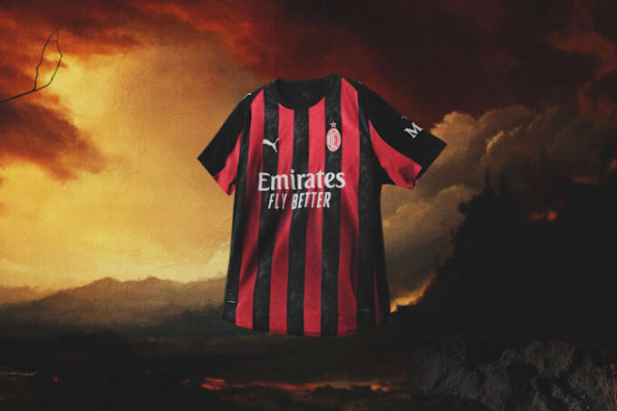 AC Milan's Home Jersey para 2025/26.